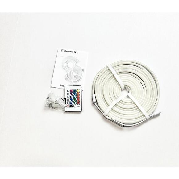 Other - Tubo LED Strip Lights Neon 12vRGB White Silicone Waterproof 16 Colors Remote